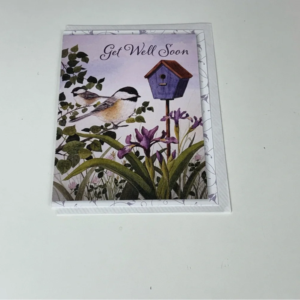VTG Assorted valentines get well soon thinking of you Greeting Cards Set of 10